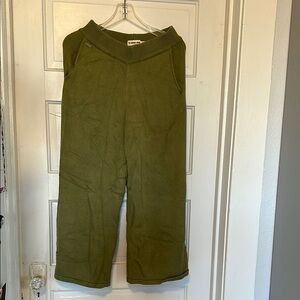 The Normal Brand Sage Knit Trousers